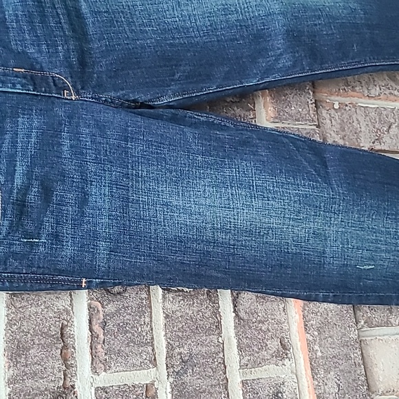 Abercrombie and Fitch Dark Flare Jeans Size 8 W 29 - Picture 4 of 8